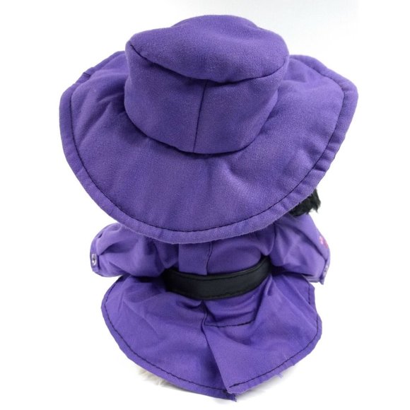 Secret Admirer White Dog in Purple Coat ❤  and Hat Stuffed Plush 9" First & Main - Picture 7 of 11